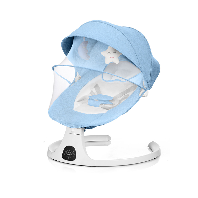 Balançoire Électrique 3-en-1 pour Bébé: Confort, Sécurité et anti-moustique