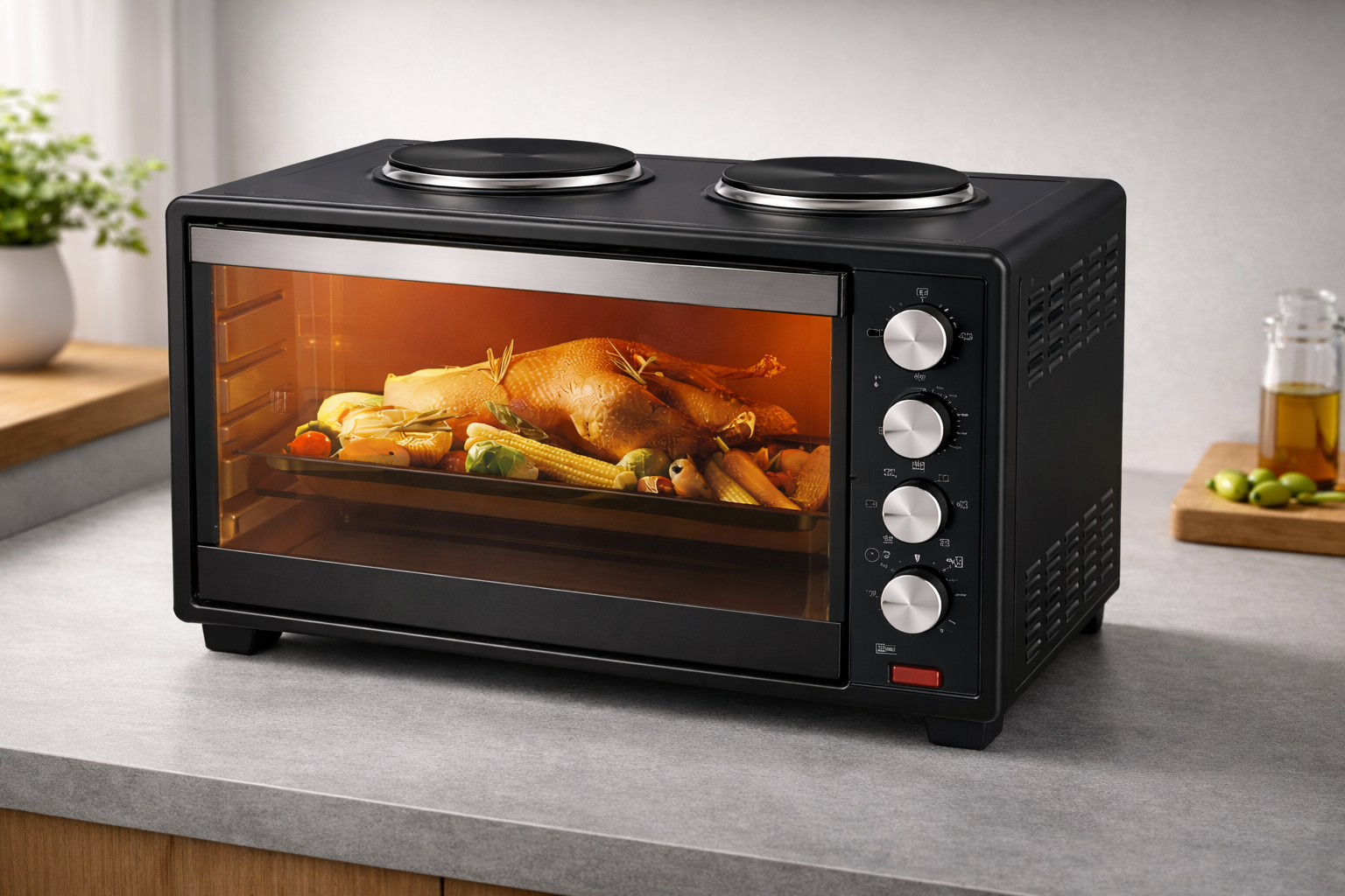 Four MultiFonction Grande Capacité - Votre Assistant Culinair Ultime