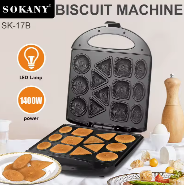 Appareils de cuisine, beignets, biscuits, machine à petit déjeuner, gaufrier, sandwich, usine