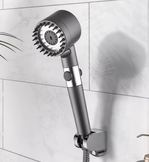 Pommeau de douche massant turbo haute pression à 3 modes