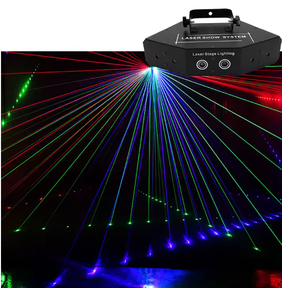 🎆 Éclairage Laser Professionnel — LASER SHOW SYSTEM