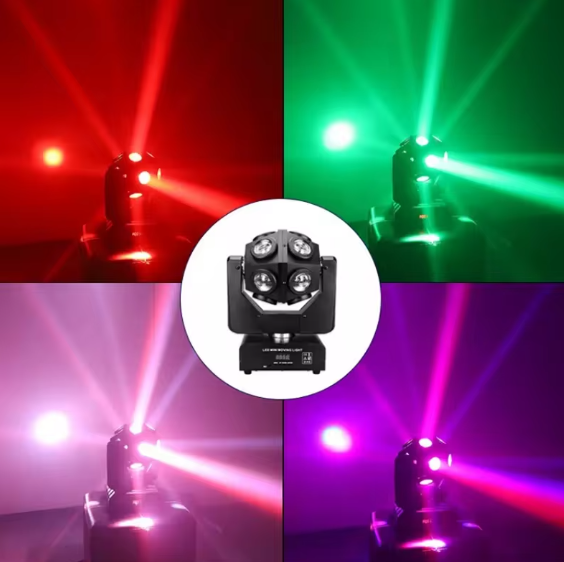 🎇 Méga Tête Mobile LED 540° — Effets Lumineux Spectaculaires
