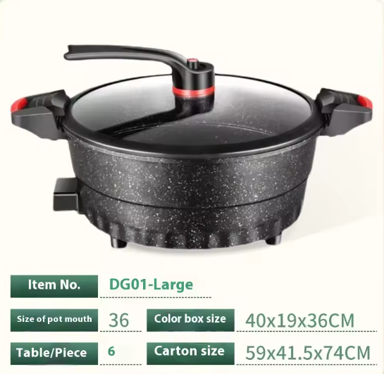 🍲 Marmite Électrique WINNING STAR 11 Litres – 1800W