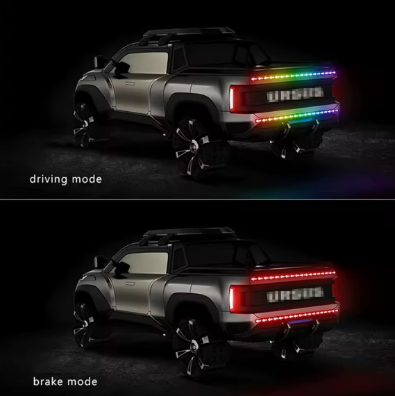 🚗 Bande LED Arrière Dynamique Multicolore pour Voiture