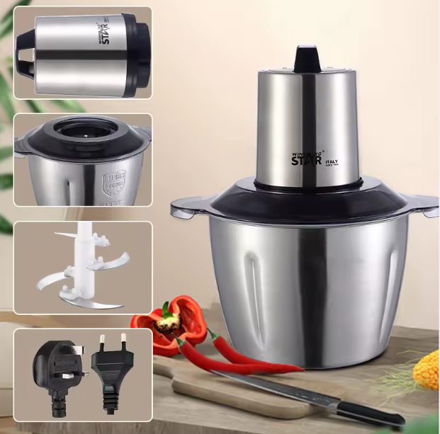 LE ROBOT HACHOIR TURBO 3L: Le secret d’une cuisine rapide et parfaite