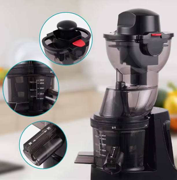 EXTRACTEUR DE JUS XXL 250W: jus frais, riches et savoureux… en quelques secondes seulement !