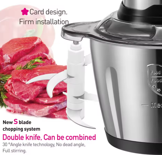 LE ROBOT HACHOIR TURBO 3L: Le secret d’une cuisine rapide et parfaite