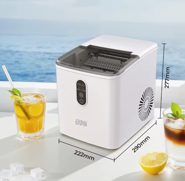 PORTABLE ICE MAKER: Glace MINUTE. Vie plus simple
