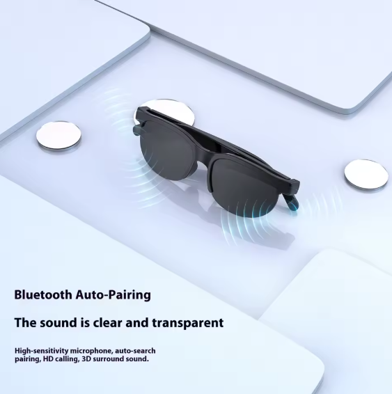 lunettes Bluetooth XG88 Pro Sans Fil BT Lunettes de Soleil avec Microphone et Haut-parleurs Intégrés Commande Tactile Assistant Vocal pour Hommes Femmes