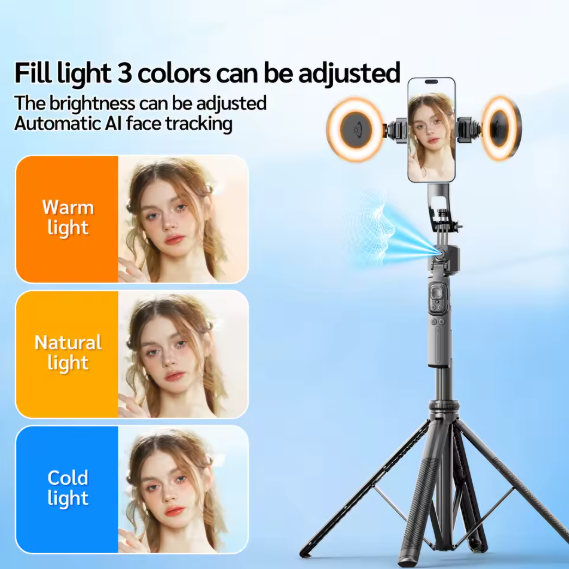 Tripode Intelligent Suivez-Moi: Votre Assistant Vidéo Personnel