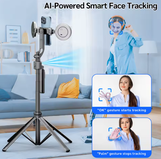 Tripode Intelligent Suivez-Moi: Votre Assistant Vidéo Personnel