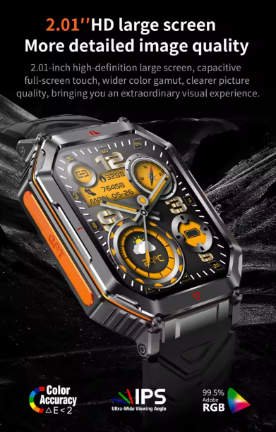 Hie-Q Z20 Smart Watch – La montre sport ultra résistante & connectée