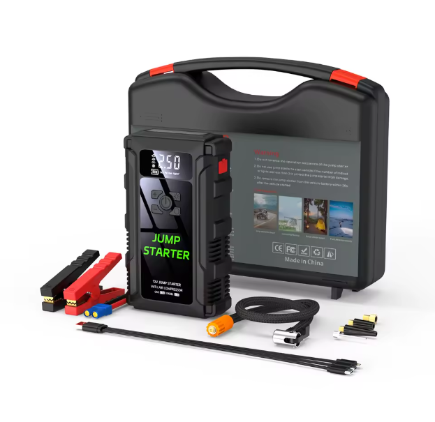 Démarreur de Voiture Portable 12V : Ne soyez plus jamais à court de batterie !