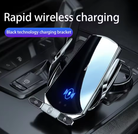 Support Voiture 2-en-1: Stabilité & Charge Rapide