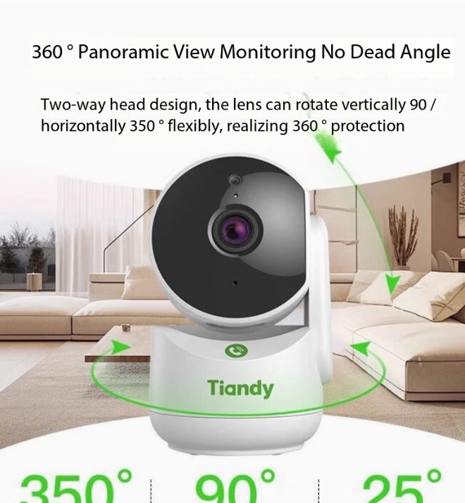 Caméra de Surveillance WiFi Tiandy