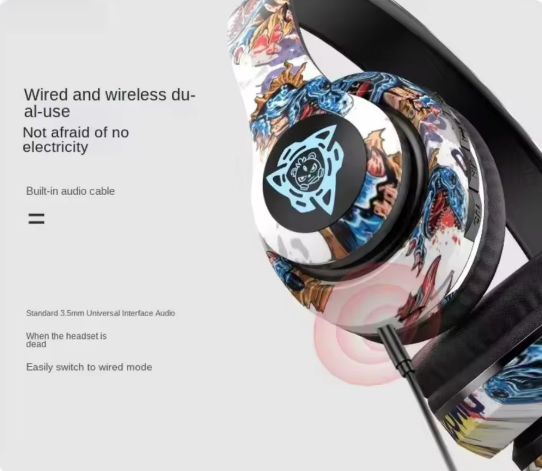 Casque SOYTO P35 PURE BASS WIRELESS — UN SON PUISSANT, UN STYLE UNIQUE !