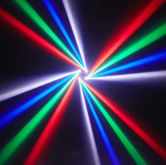 🌈 Lumière LED Disco 4-en-1 – Effet Spectaculaire
