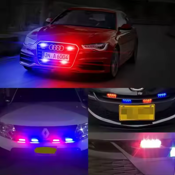 🚨 Kit d'avertissement LED pour Véhicule — Visibilité maximale