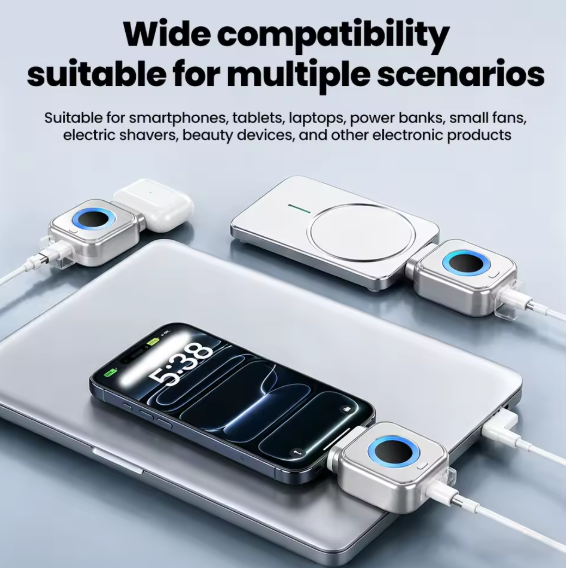 Adaptateur Magnétique USB-C à Déconnexion Automatique