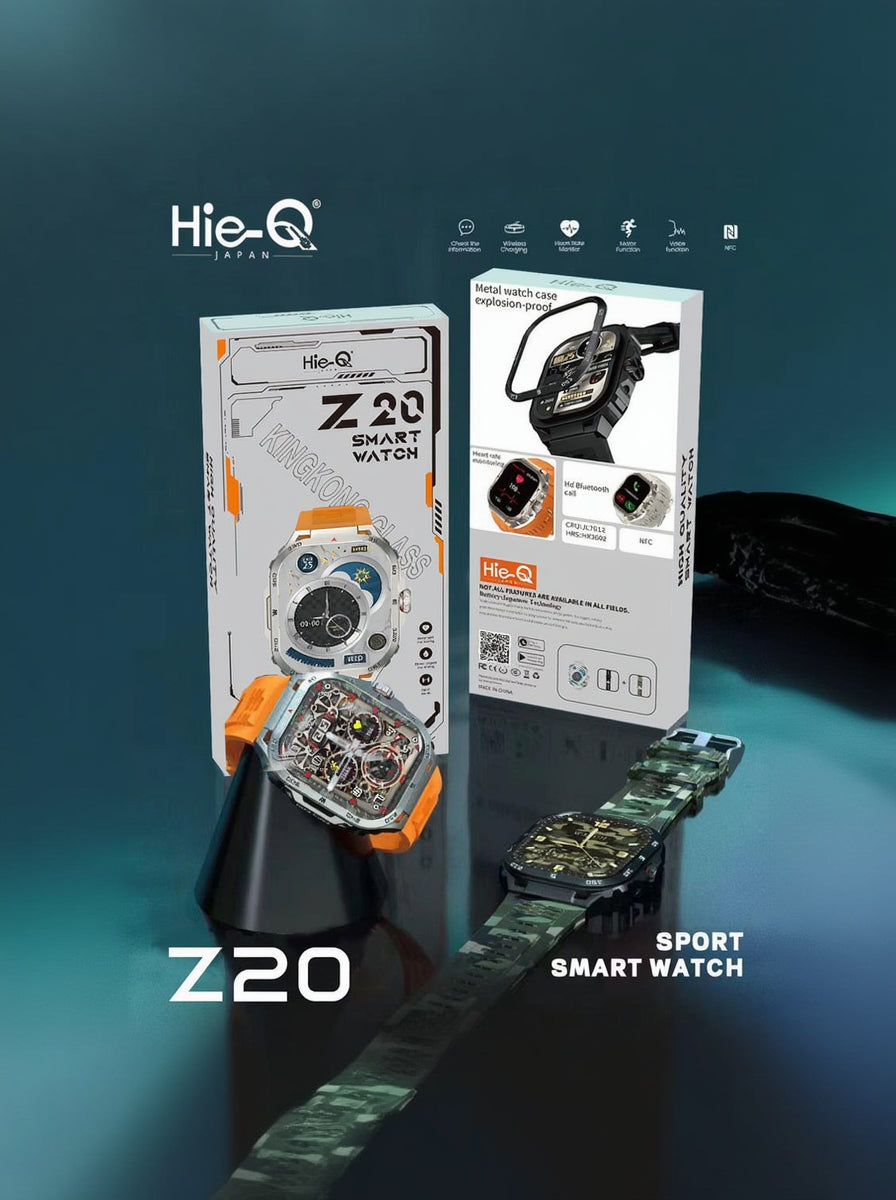 Hie-Q Z20 Smart Watch – La montre sport ultra résistante & connectée