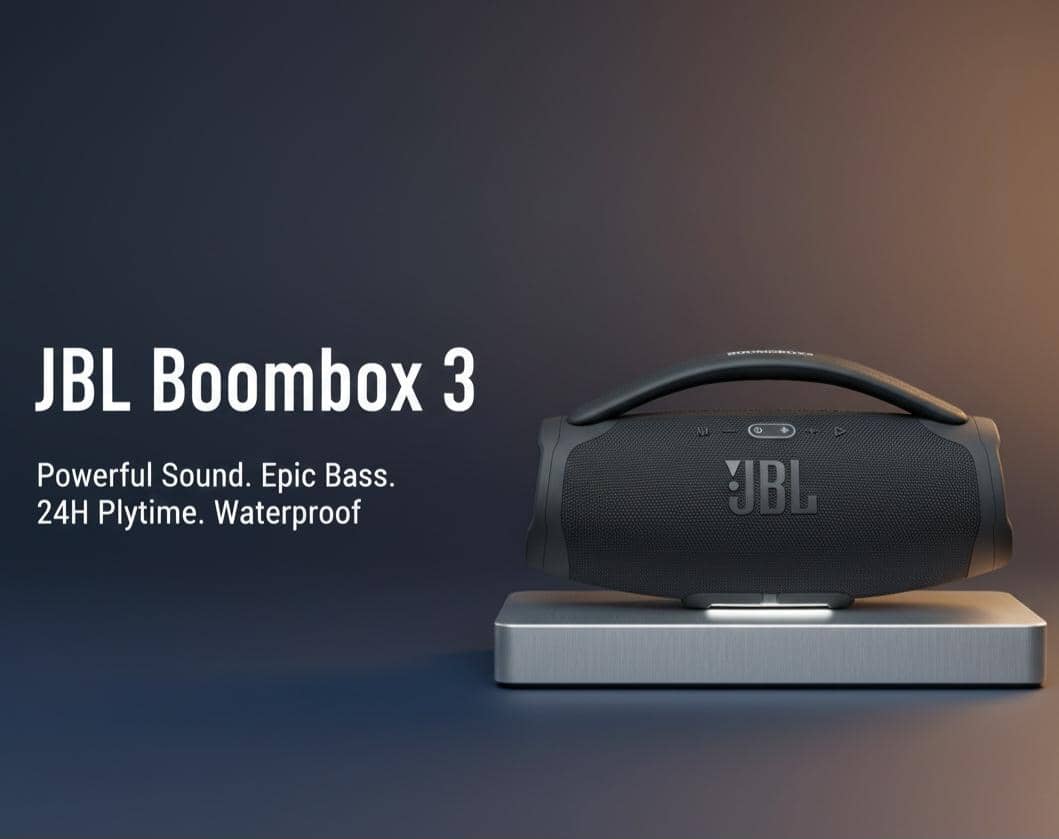 JBL Boombox 3 : L'Expérience Sonore Ultime à 2ème main