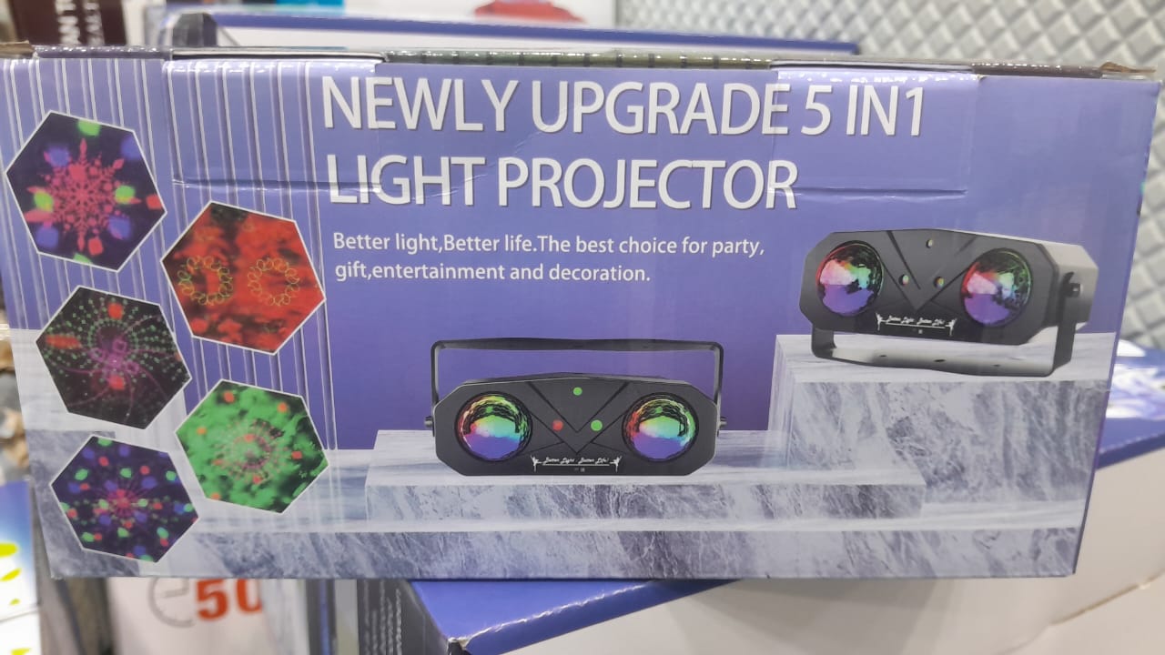 Projecteur Laser LED RGB avec Télécommande