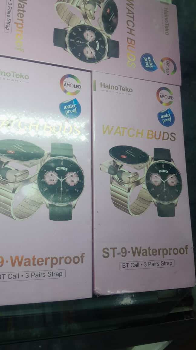Montre Connectée HainoTeko ST-9 Waterproof + Écouteurs Sans Fil