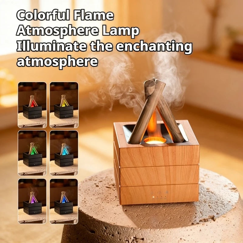 Diffuseur d'Huiles Essentielles Flamme Apaisante