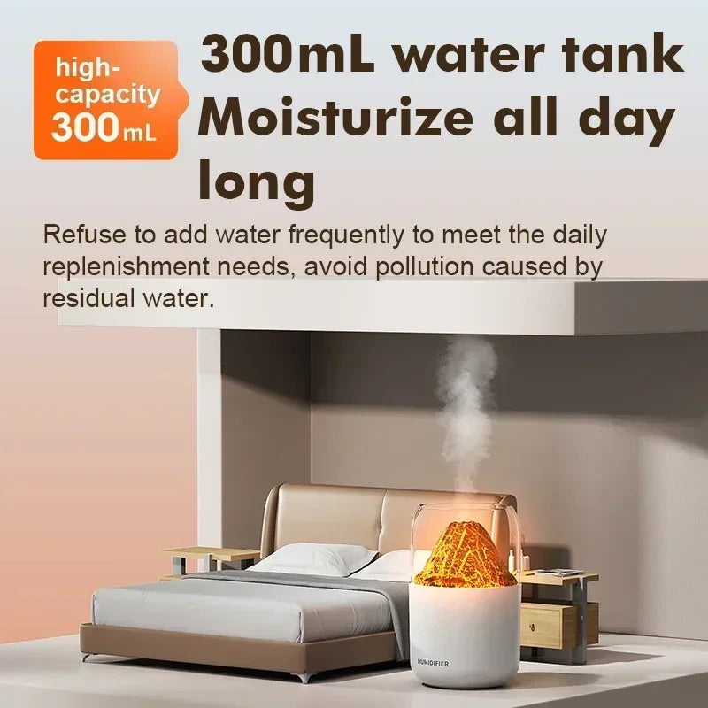 Humidificateur Aromatique: Volcan d'Air Pur: