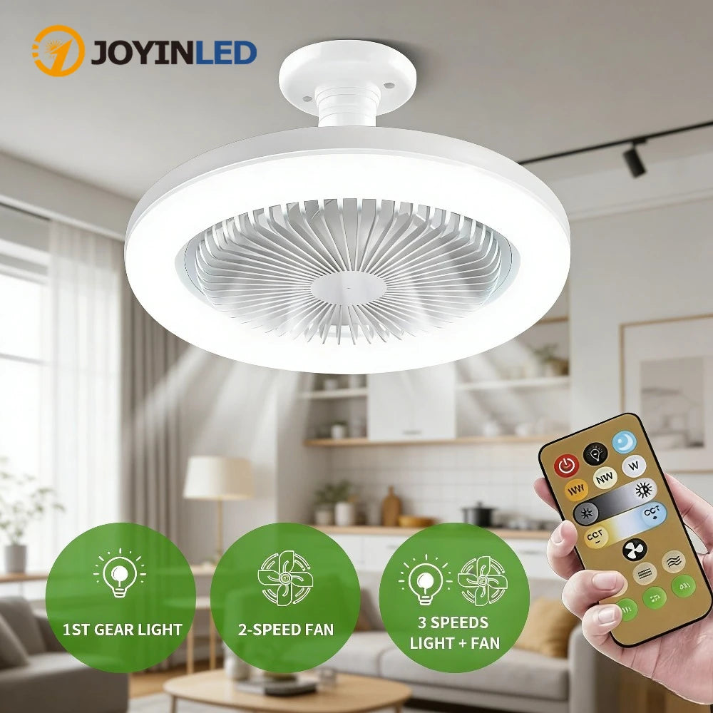Ventilateur plafonné LED : L'Innovation 2-en-1 pour un Confort Optimal