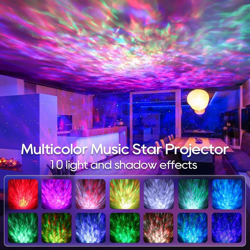 Projecteur de Galaxie Stellaire LED Haute Définition