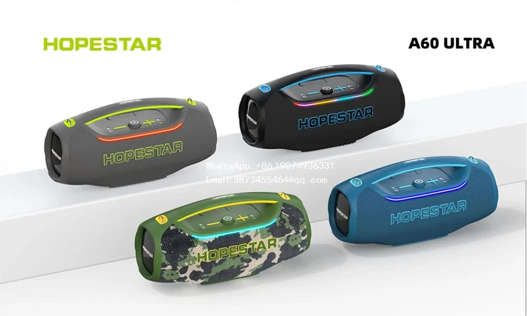 Hopestar A60 Ultra Enceinte Bluetooth de Soirée Haute Fidélité à 450W