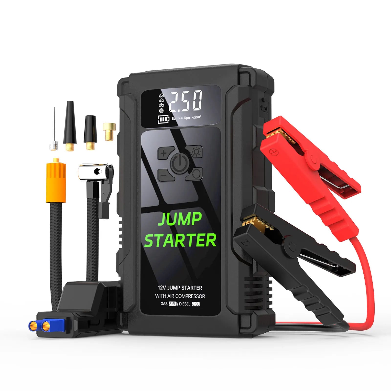 Démarreur de Voiture Portable 12V : Ne soyez plus jamais à court de batterie !