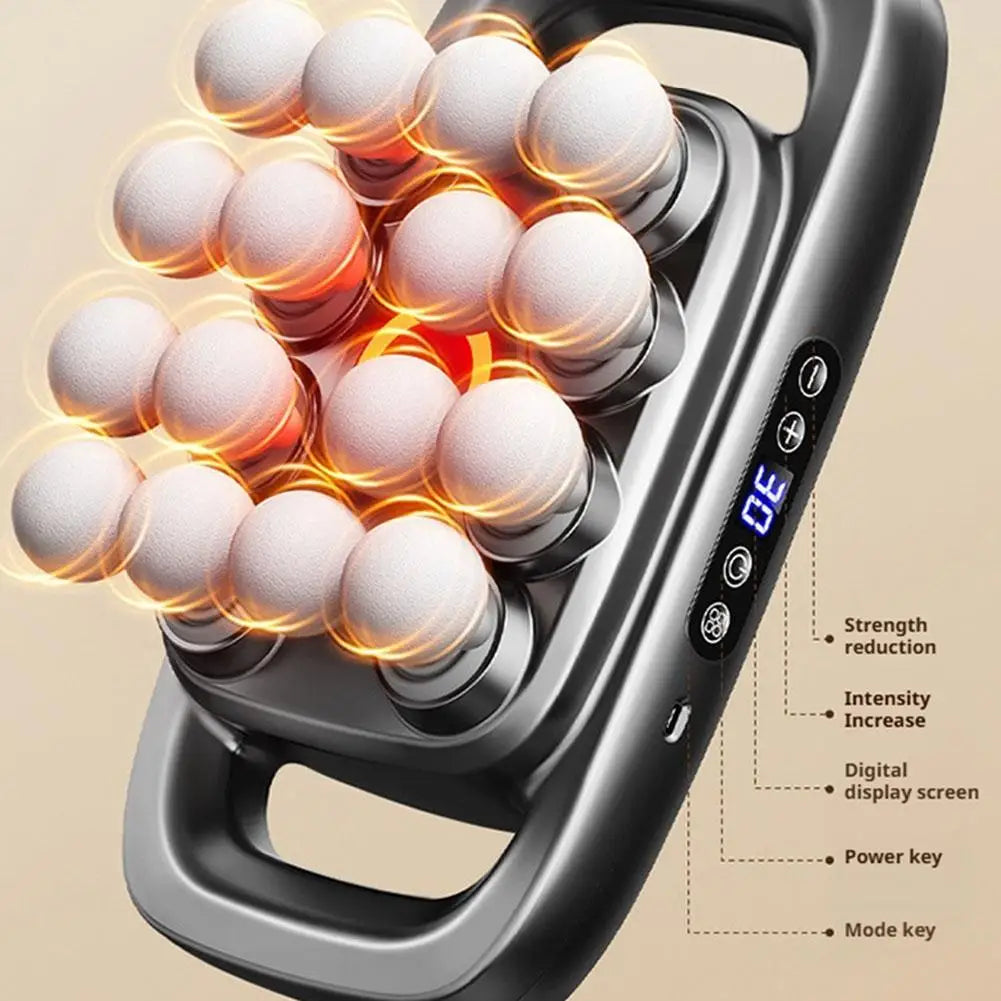 Pistolet de Massage Multi-Têtes : Soulagement Musculaire Intense
