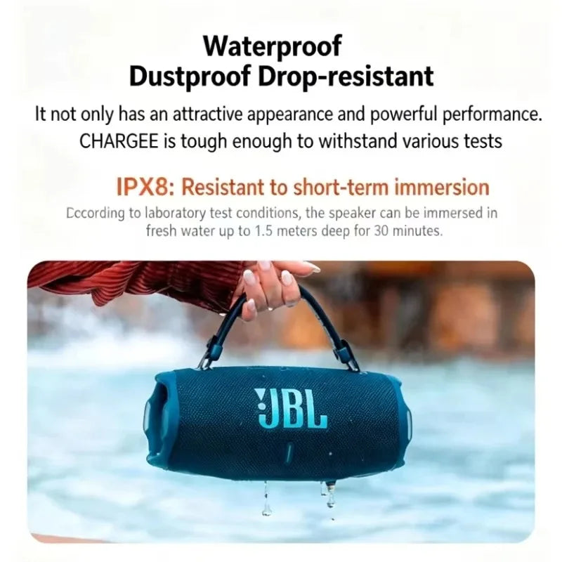 JBL Charge 6 - Enceinte Bluetooth Portable de Haute Précision