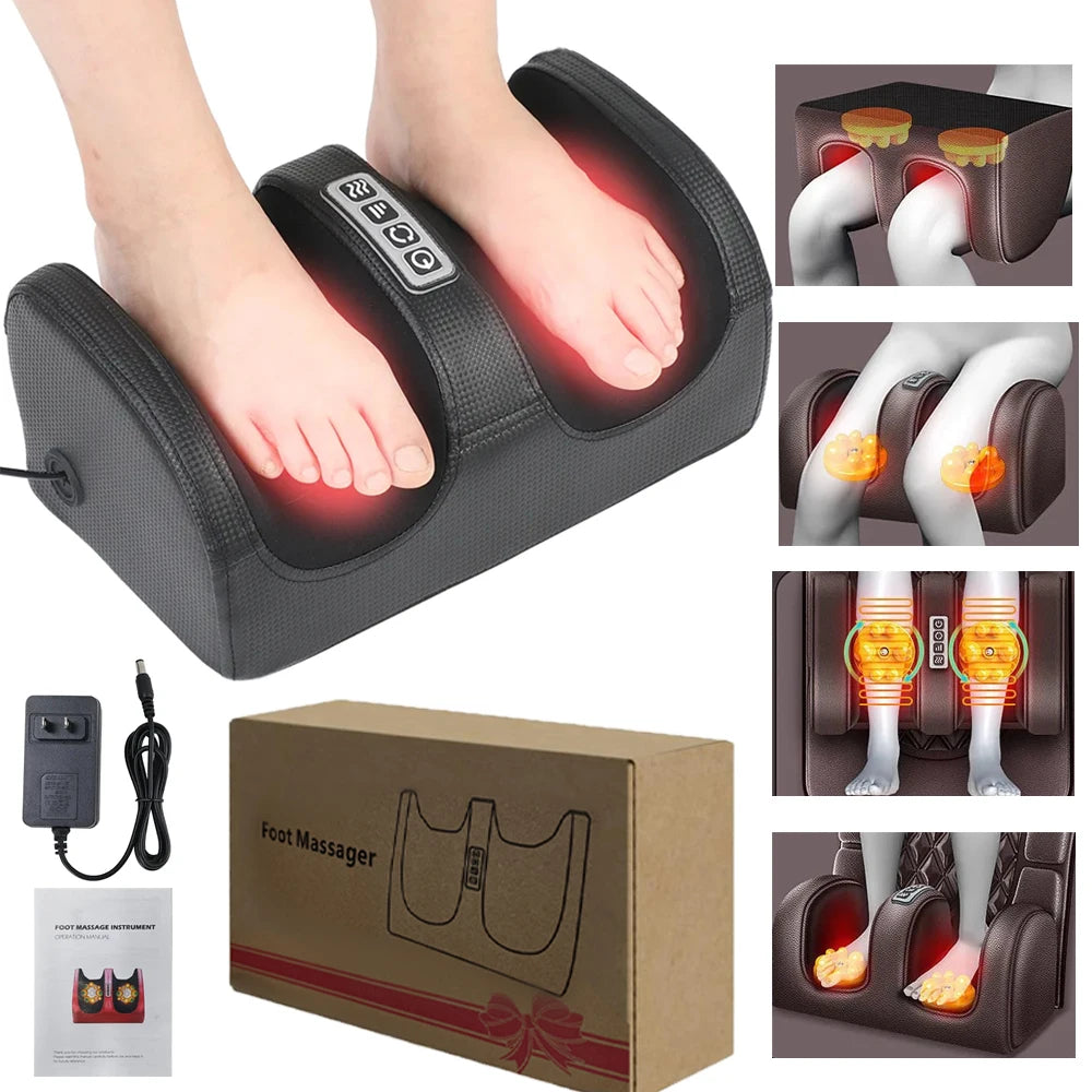 Masseur Électrique Vibrant et chauffant pour Pieds : Votre Oasis de Détente Personnelle