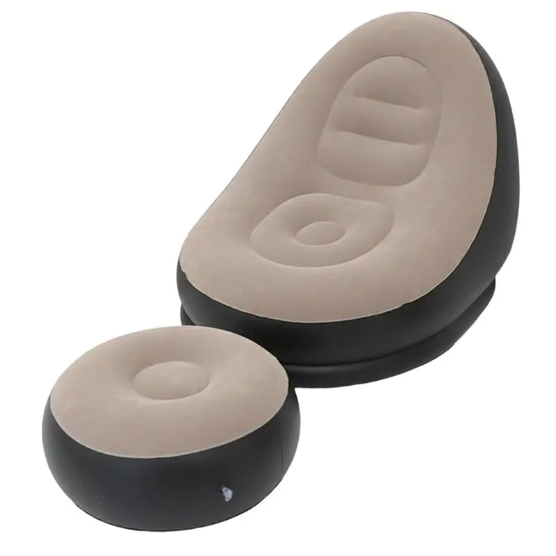 Fauteuil Gonflable Portable Oceanside avec Repose-Pieds