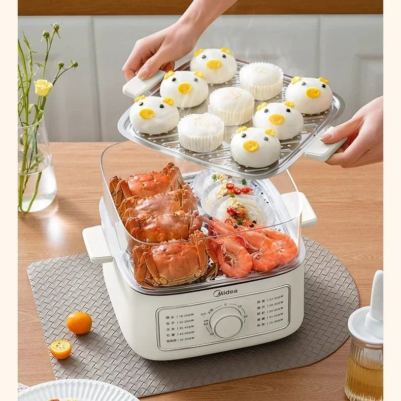 Cuit-vapeur électrique multifonctionnel – Cuisine saine et facile