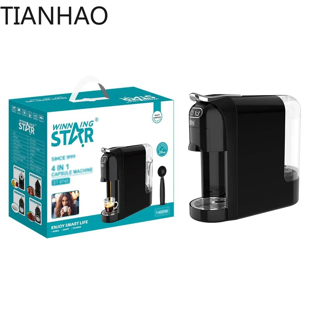 Cafetière Expresso Automatique Intelligente 4-en-1 – Votre Barista Personnel