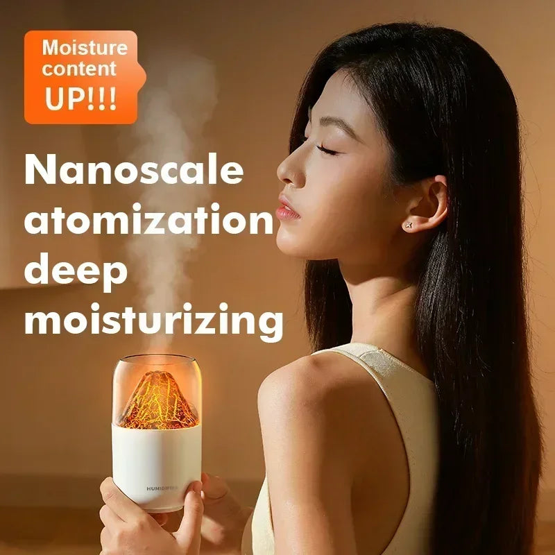 Humidificateur Aromatique: Volcan d'Air Pur: