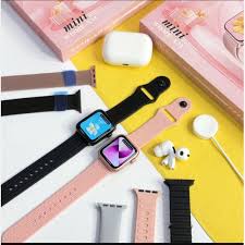 Mini WISME-X33 smart watch avec écouteurs sans fil