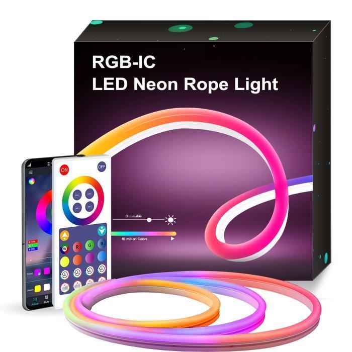 Ruban LED Néon Intelligent 10m: Illuminez Votre Monde