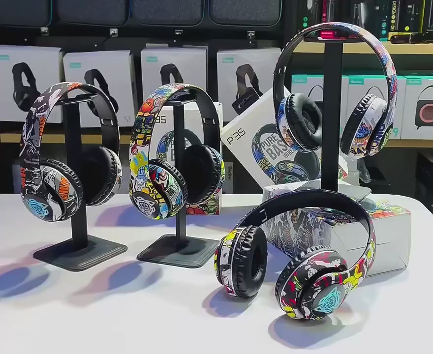 Casque SOYTO P35 PURE BASS WIRELESS — UN SON PUISSANT, UN STYLE UNIQUE !