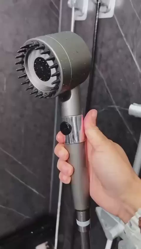 Pommeau de douche massant turbo haute pression à 3 modes
